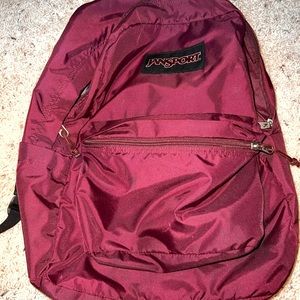Maroon Jansport Backpack